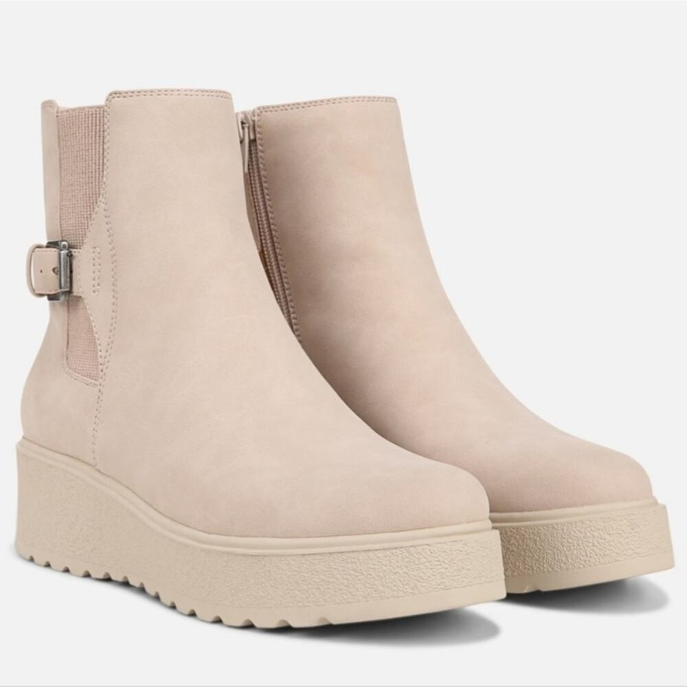 Naturalizer SOUL Jayda Lug Wedge Sole Chelsea Boot Size 9 New!